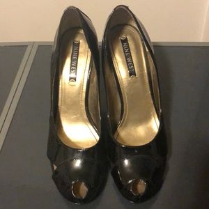 Nine West black heels!!!!